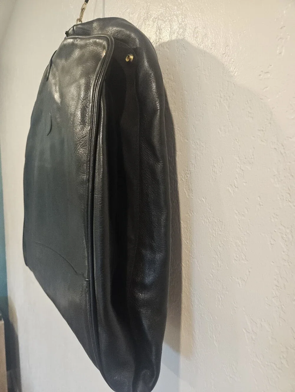Rare Vintage Ghurka Black Leather Sheath - Never Used No 173 Registered Bag W17.